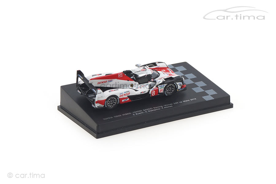 Toyota TS050 Hybrid Winner 24h Le Mans 2018 Alonso/Buemi/Nakajima Spark 1:87 87LM18