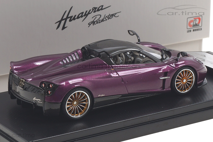Pagani Huayra Roadster purple LCD Models 1:43 LCD43003PU
