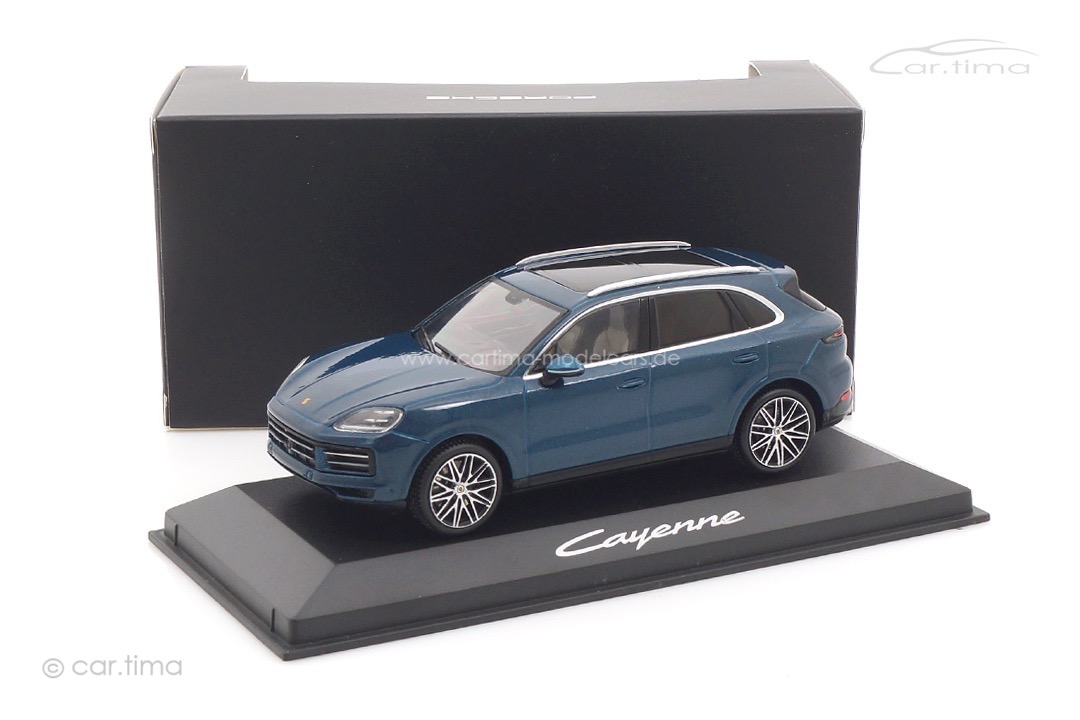 Porsche Cayenne (E3 II) E-Hybrid Montegoblaumet. Solido 1:43 WAP0200310RCAY