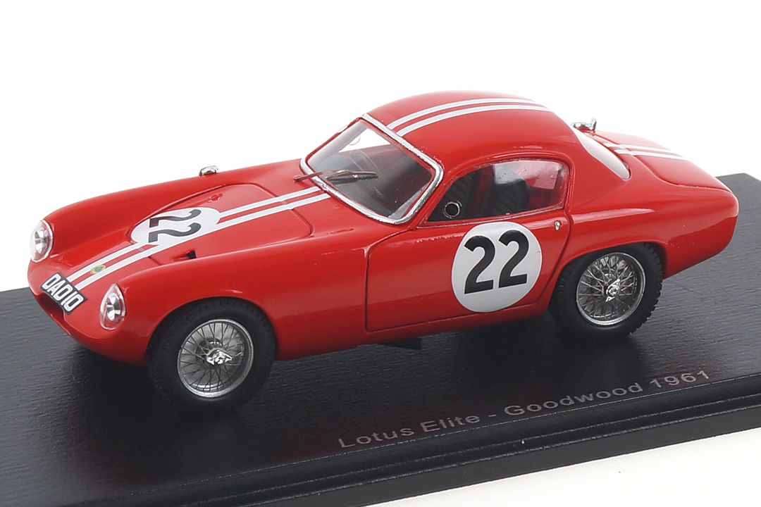 Lotus Elite Goodwood 1962 Les Leston Spark 1:43 S8216 Lotus Elite Goodwood 1962 Les Leston Spark 1:43 S8216