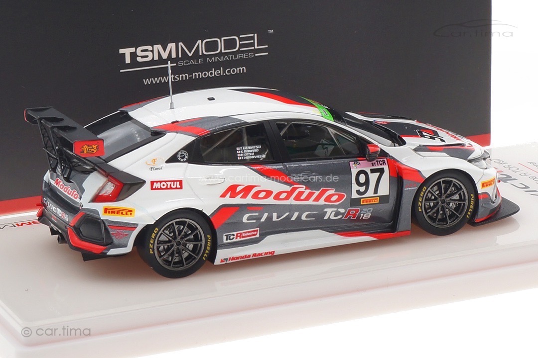 Honda Civic Type R TCR Winner Suzuka 2018 TSM 1:43 TSM430444 Honda Civic Type R TCR Winner Suzuka 2018 TSM 1:43 TSM430444