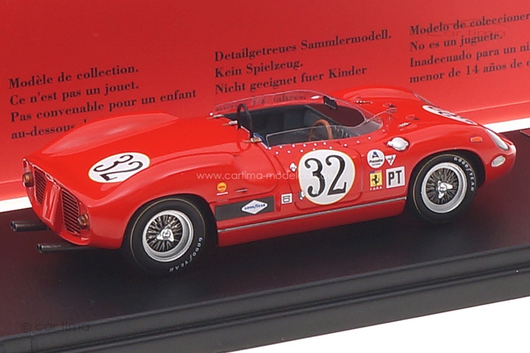 Ferrari 275P 12h Sebring 1965 Hugus/O´Brien/Hayes/Richards Looksmart 1:43 LSRC092 Ferrari 275P 12h Sebring 1965 Hugus/O´Brien/Hayes/Richards Looksmart 1:43 LSRC092