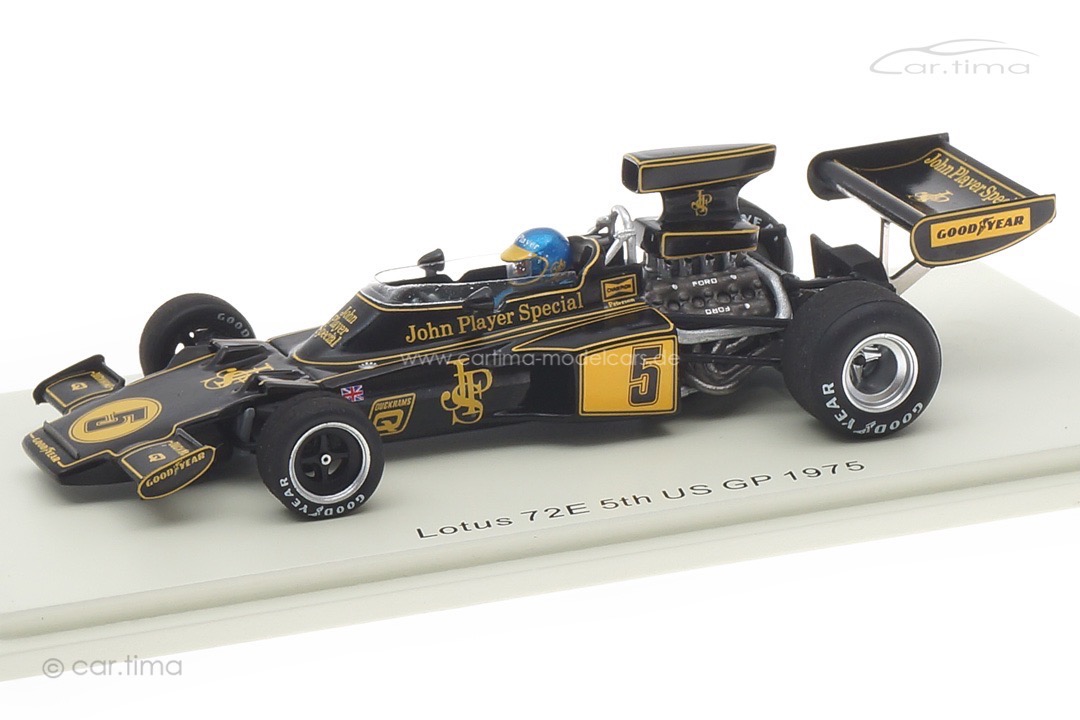 Lotus 72E GP USA 1975 Ronnie Peterson Spark 1:43 S7298 Lotus 72E GP USA 1975 Ronnie Peterson Spark 1:43 S7298