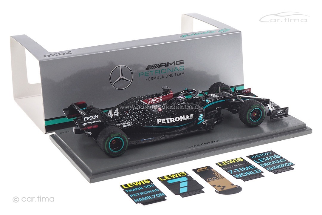 Mercedes-AMG F1 W11 Winner GP Türkei World Champion 2020 Lewis Hamilton Spark 1:43 S6488
