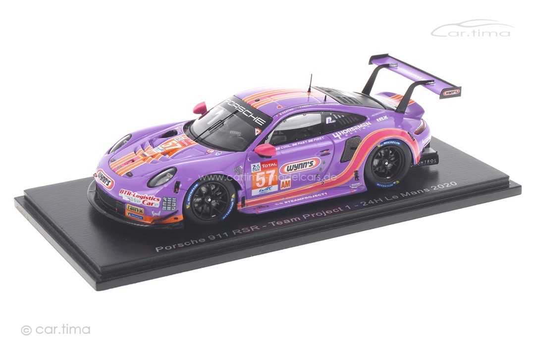 Porsche 911 RSR 24h Le Mans 2020 Bleekemolen/Fraga/Keating Spark 1:43 S7988