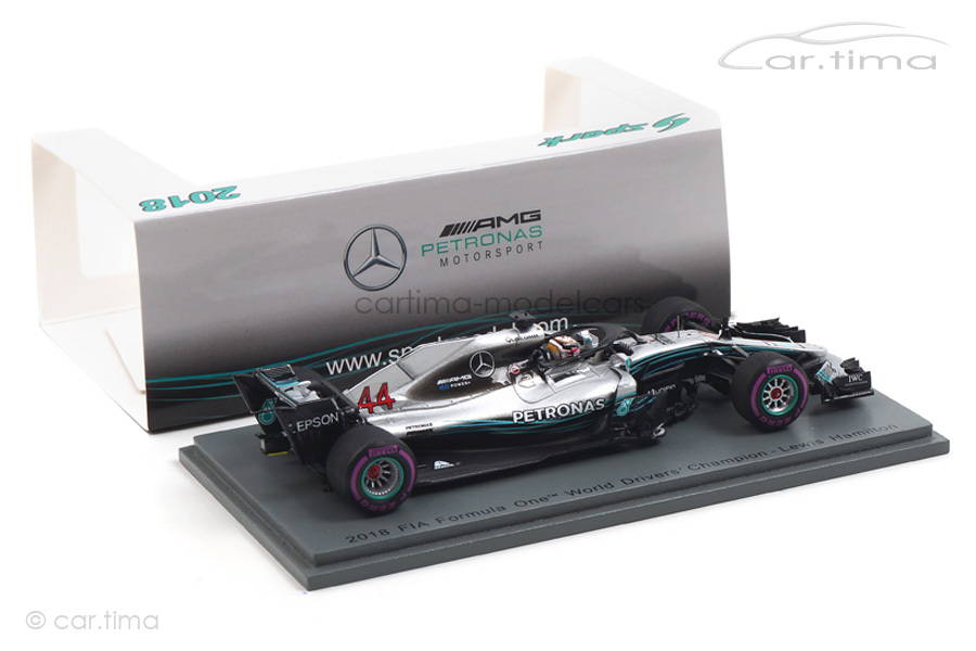 Mercedes-AMG F1 W09 World Champion 2018/pit board Lewis Hamilton Spark 1:43 S6067