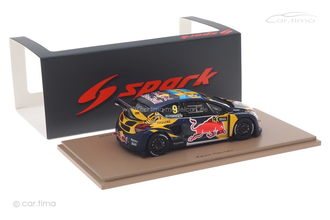 Peugeot 208 WRX World RX Spanien 2020 Kevin Hansen Spark 1:43 S7881 Peugeot 208 WRX World RX Spanien 2020 Kevin Hansen Spark 1:43 S7881