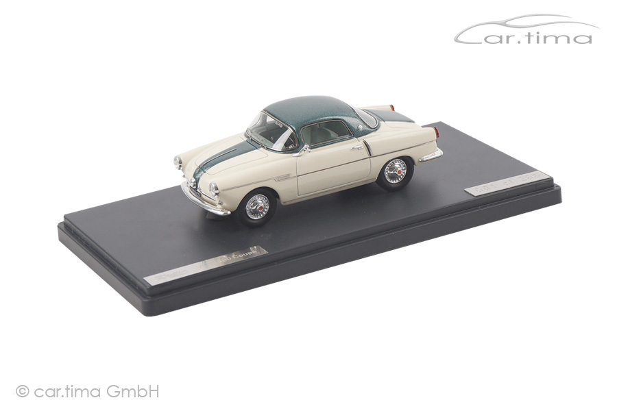 Fiat 600 Viotti Coupe creme/grün met. Matrix Scale Models 1:43 MX30602-082