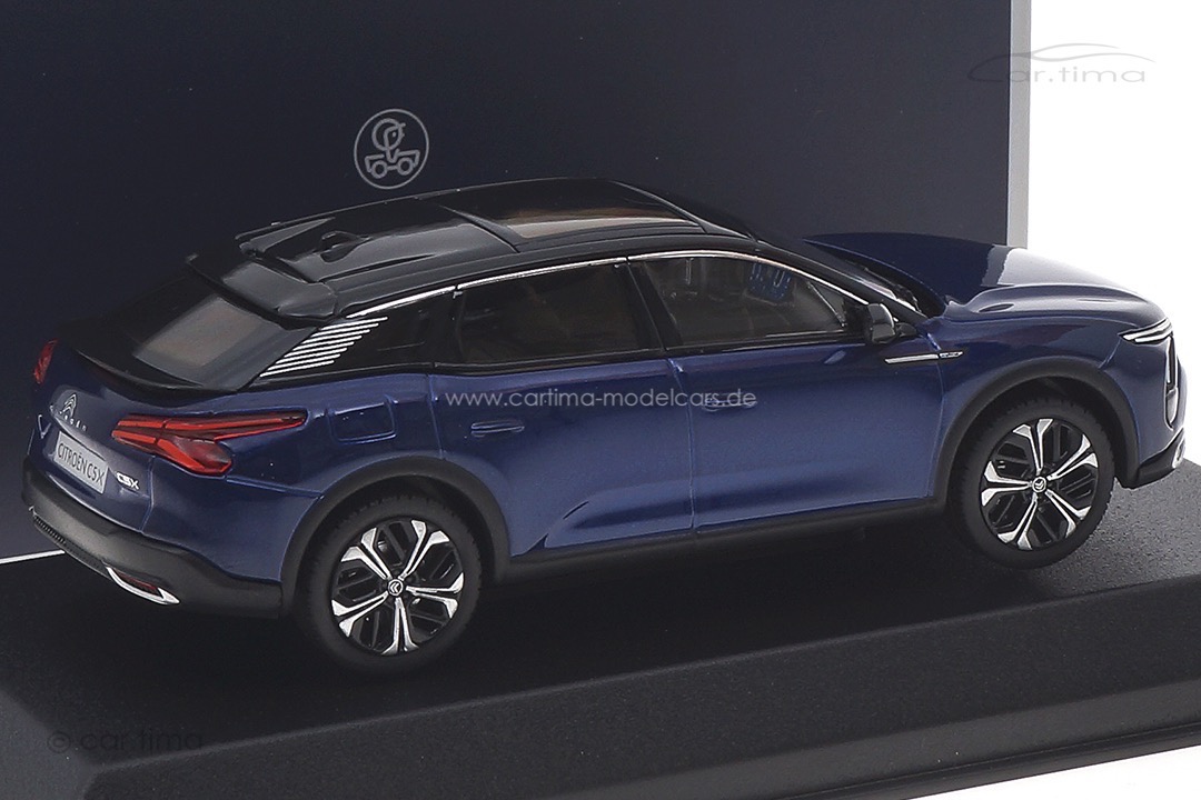 Citroën C5X 2021 Magnetique Blue Norev 1:43 155572
