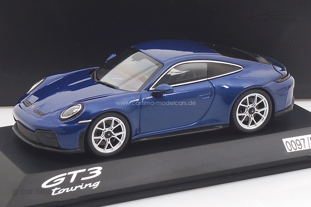 Porsche 911 (992.2) GT3 Touring Enzianblau Spark 1:43 WAP0205230TGT3