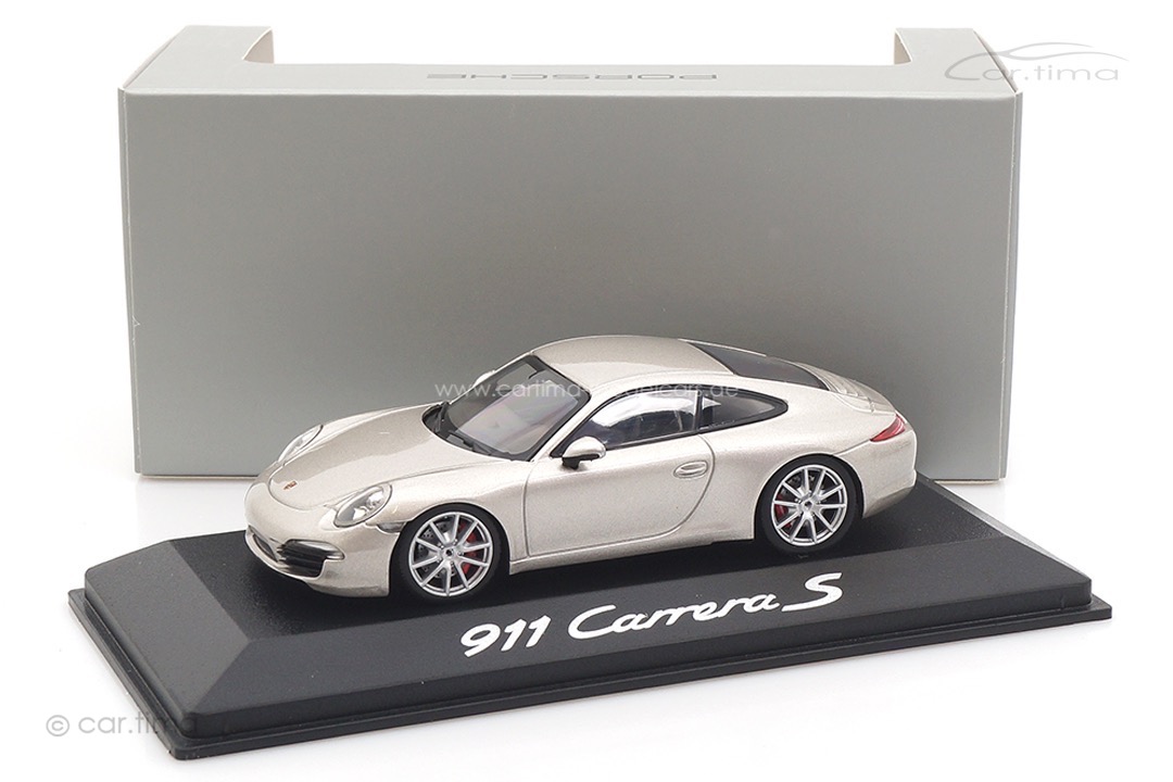 Porsche 911 (991) Carrera S Silber Minichamps 1:43 WAP0200110C