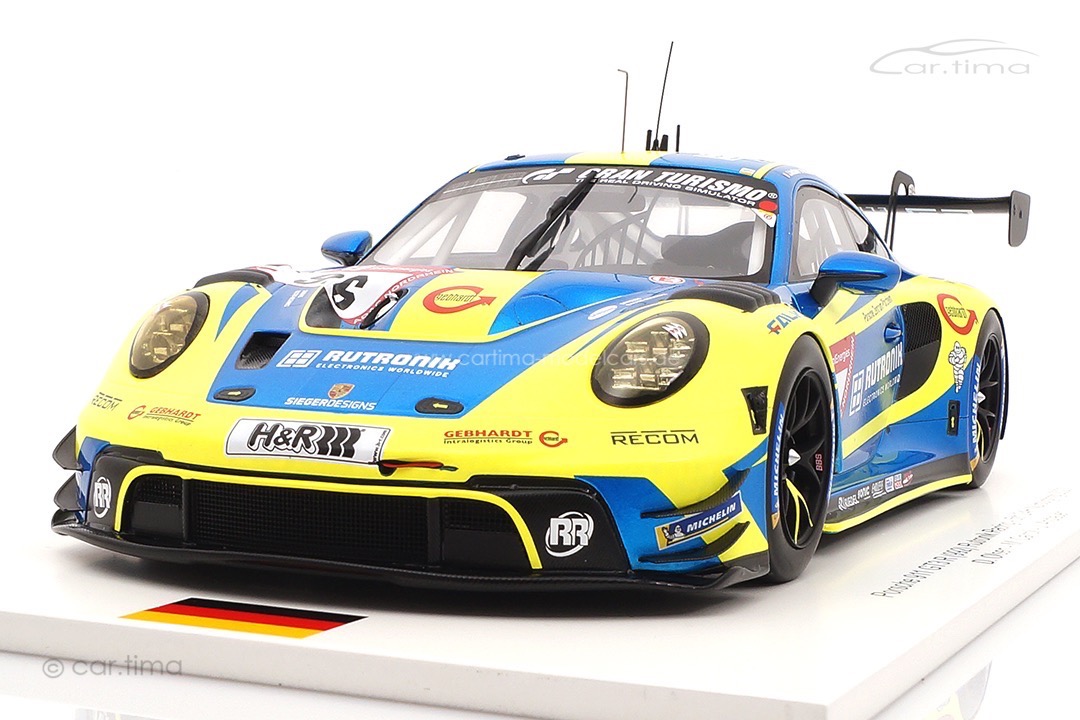 Porsche 911 (992) GT3 R 24h Nürburgring 2023 Rutronik Racing Spark 1:18 FF031