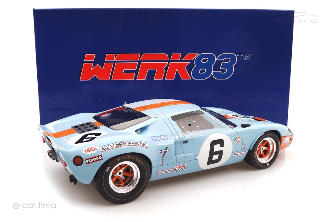 Ford GT40 Winner 24h Le Mans 1969 Ickx/Oliver Werk83 1:12 W1201501