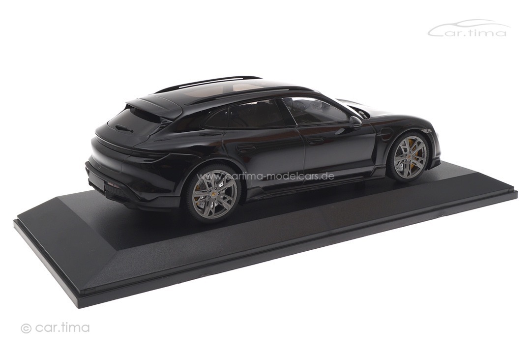 Porsche Taycan Turbo S Cross Turismo 2021 schwarz Minichamps 1:18 155069300