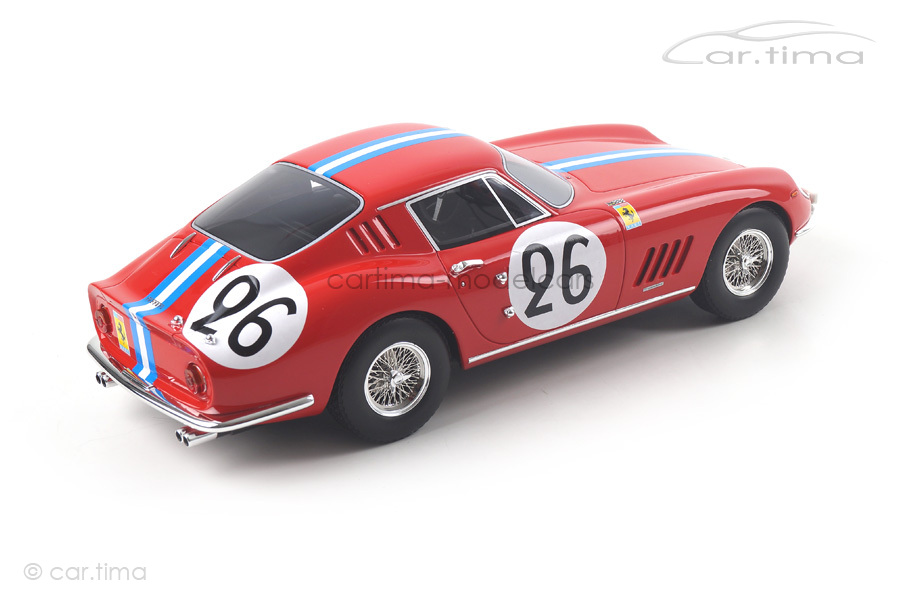 Ferrari 275 GTB 24h Le Mans 1966 Biscaldi/de Bourbon-Parme CMR 1:18 CMR037