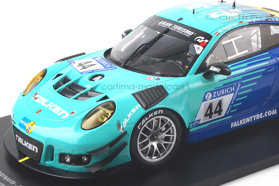 Porsche 911 GT3 R 24h Nürburgring 2017 Bergmeister/Ragginger/Vanthoor Spark 1:18 18SG025
