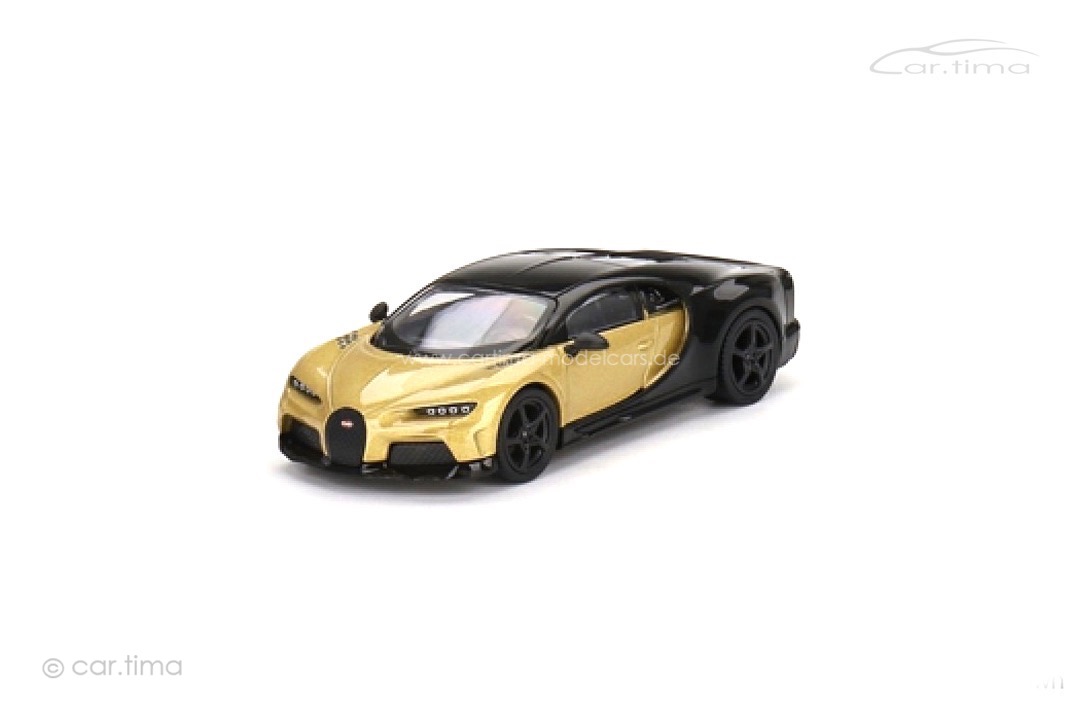 Bugatti Chiron Super Sport gold/schwarz MINI GT 1:64 MGT00513-L