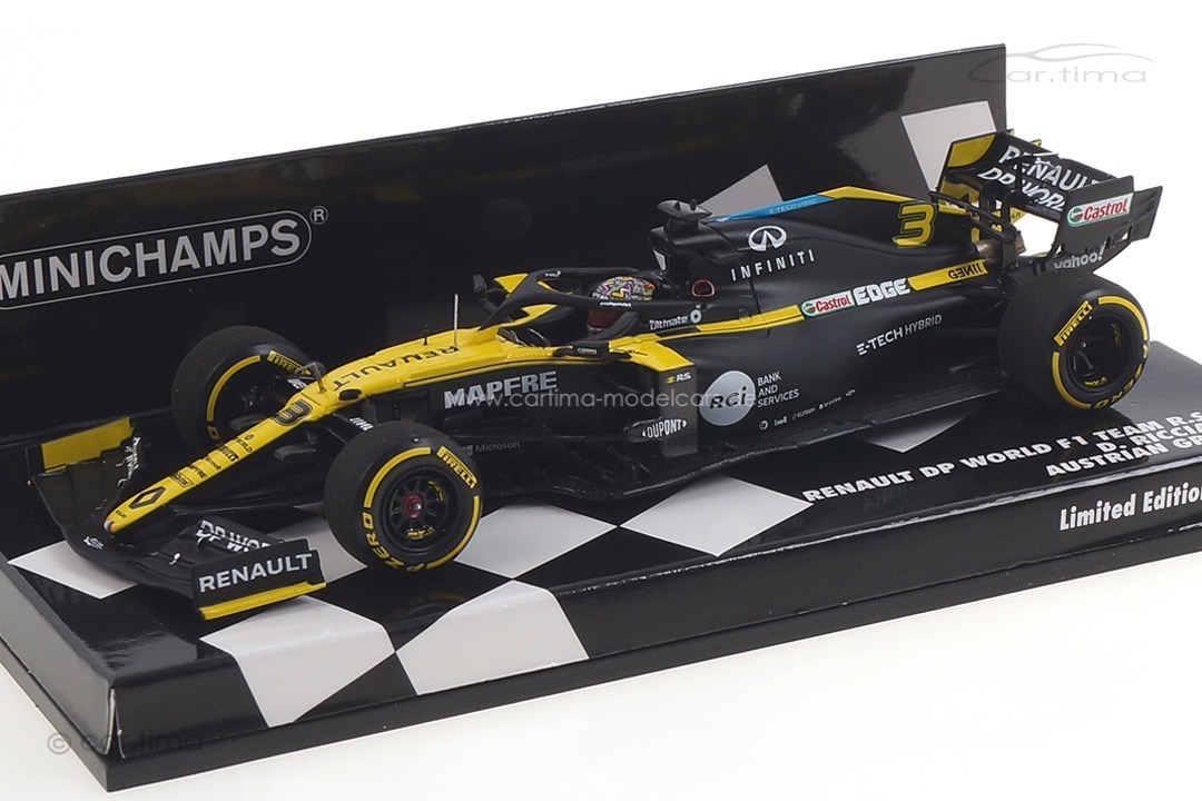 Renault R.S.20 F1 Austrian GP 2020 Daniel Ricciardo Minichamps 1:43 417200103