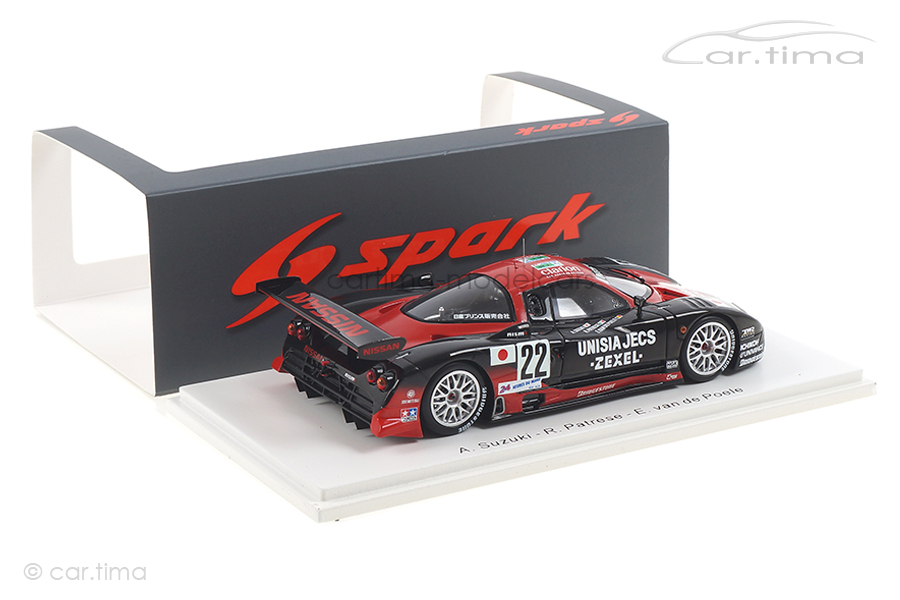 Nissan R390 GT1 24h Le Mans 1997 Patrese/Suzuki/van der Poele Spark 1:43 S3578 Nissan R390 GT1 24h Le Mans 1997 Patrese/Suzuki/van der Poele Spark 1:43 S3578