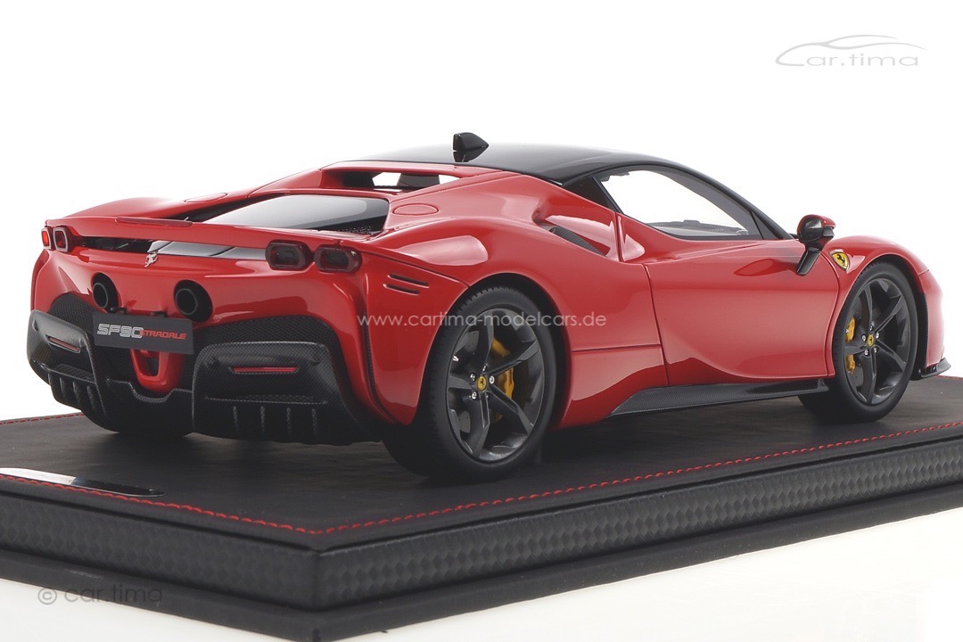 Ferrari SF90 Stradale Rosso Corsa 322 BBR 1:18 P18180A2 Ferrari SF90 Stradale Rosso Corsa 322 BBR 1:18 P18180A2
