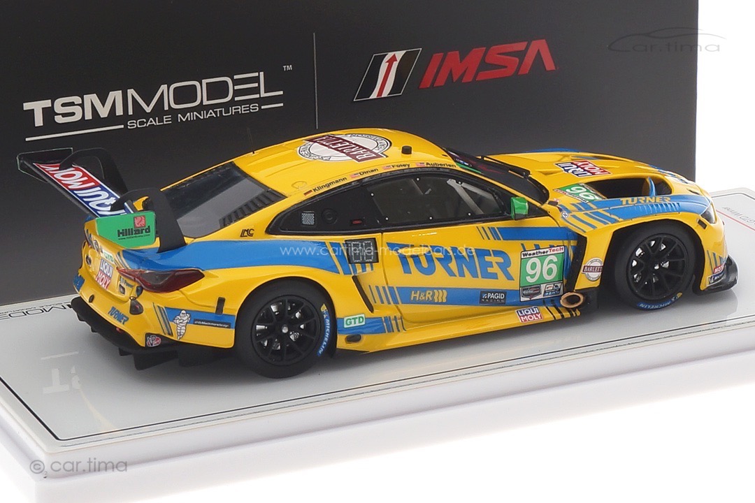 BMW M4 GT3 Winner Mid-Ohio GTD 2022 Foley/Auberlen TSM 1:43 TSM430678 BMW M4 GT3 Winner Mid-Ohio GTD 2022 Foley/Auberlen TSM 1:43 TSM430678