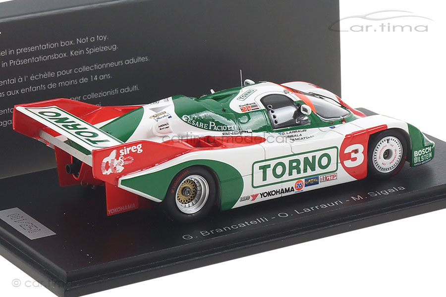 Porsche 962 24h Daytona 1988 Brancatelli/Larrauri/Sigala Spark 1:43 CA04319007 Porsche 962 24h Daytona 1988 Brancatelli/Larrauri/Sigala Spark 1:43 CA04319007