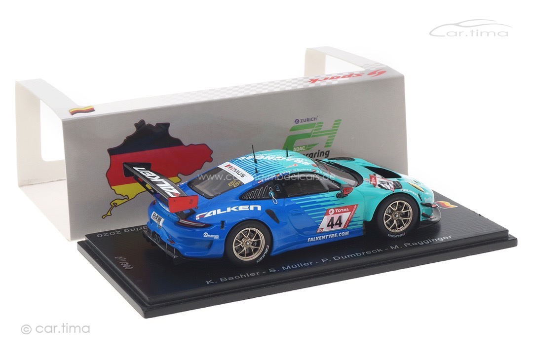 Porsche 911 GT3 R 24h Nürburgring 2020 Bachler/Engelhardt/Müller/Werner Spark 1:43 SG690