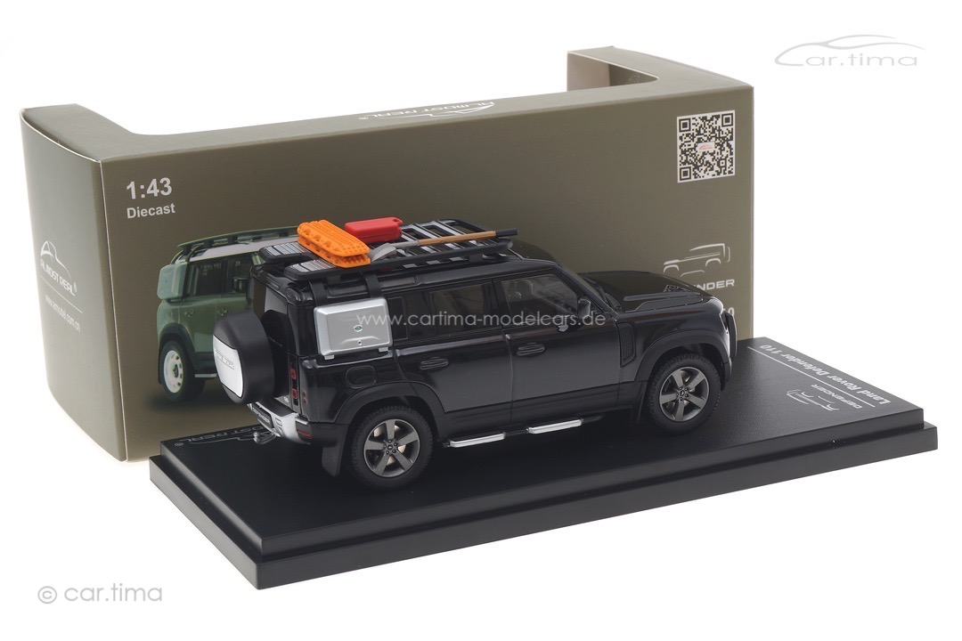 Land Rover Defender 110 2020 Santorini Black Almost Real 1:43 410808