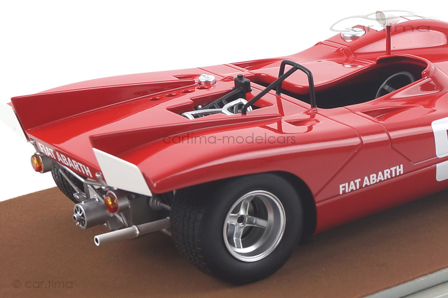 Abarth 2000 SP Mugello GP 1970 Nino Vaccarella Tecnomodel 1:18 TM18-59D Abarth 2000 SP Mugello GP 1970 Nino Vaccarella Tecnomodel 1:18 TM18-59D