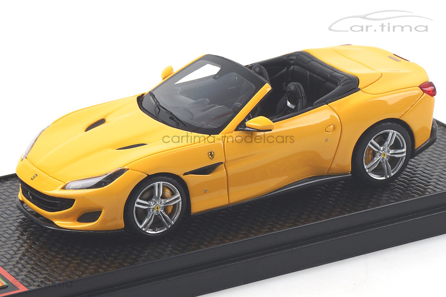 Ferrari Portofino Giallo Modena BBR 1:43 BBRC207C Ferrari Portofino Giallo Modena BBR 1:43 BBRC207C