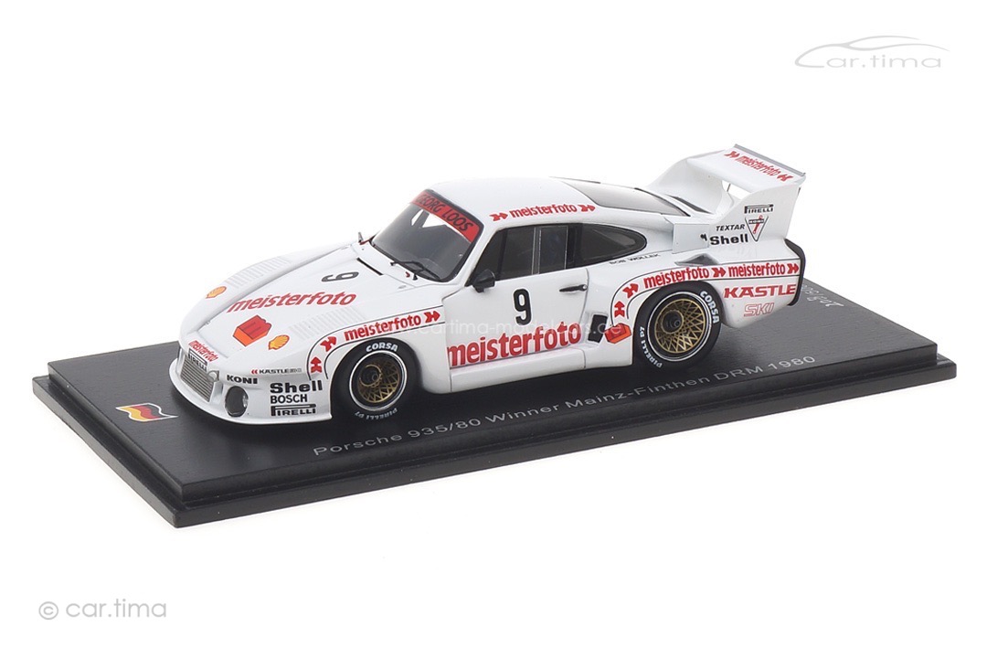 Porsche 935/80 Winner Mainz-Finthen DRM 1980 Bob Wollek Spark 1:43 SG461