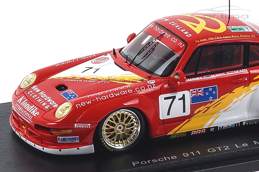 Porsche 911 GT2 24h Le Mans 1996 Farmer/Murphy/Nearn Spark 1:43 S5529