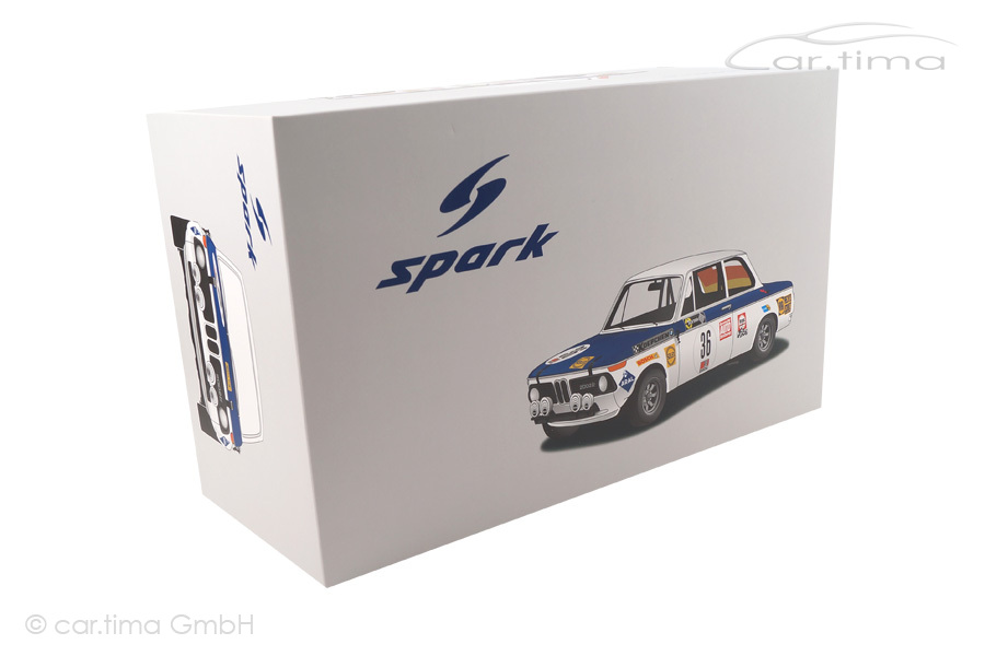 BMW 2002 Ti Winner 24h Nürburgring 1970 Stuck/Schickentanz Spark 1:18 18SG005 BMW 2002 Ti Winner 24h Nürburgring 1970 Stuck/Schickentanz Spark 1:18 18SG005