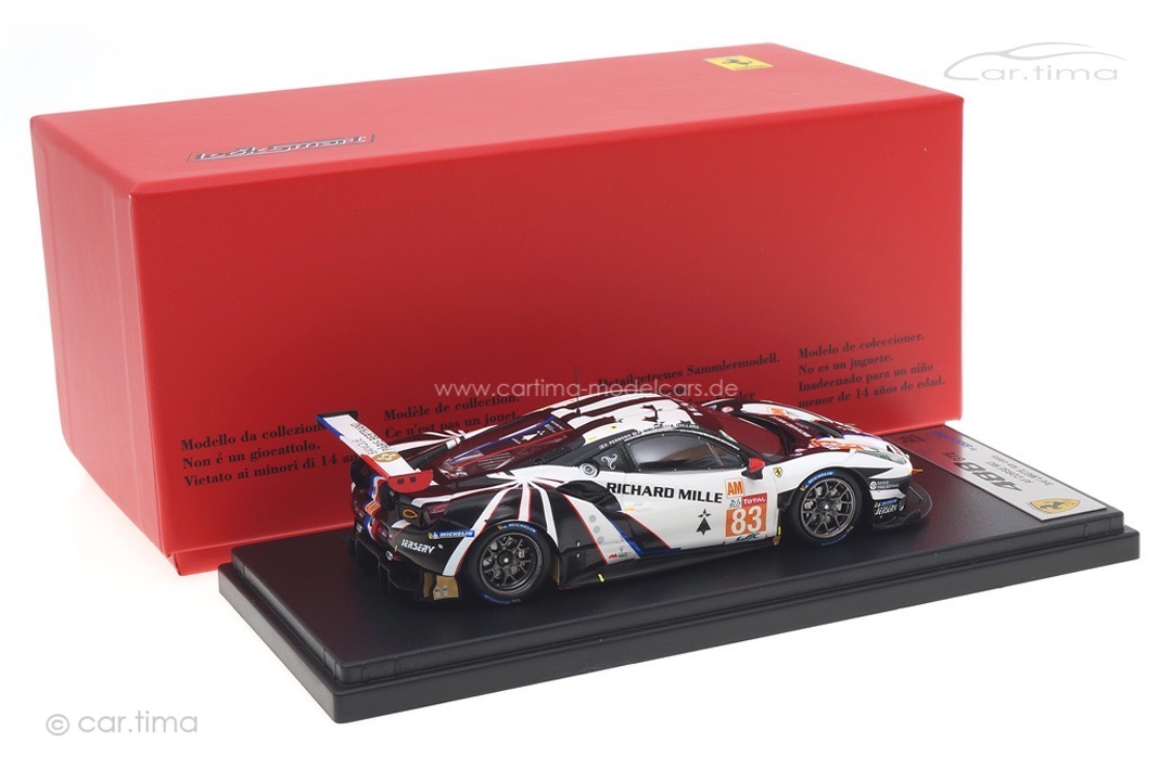 Ferrari 488 GTE Evo 24h Le Mans 2020 Collard/Nielsen/Perrodo Looksmart 1:43 LSLM119 Ferrari 488 GTE Evo 24h Le Mans 2020 Collard/Nielsen/Perrodo Looksmart 1:43 LSLM119