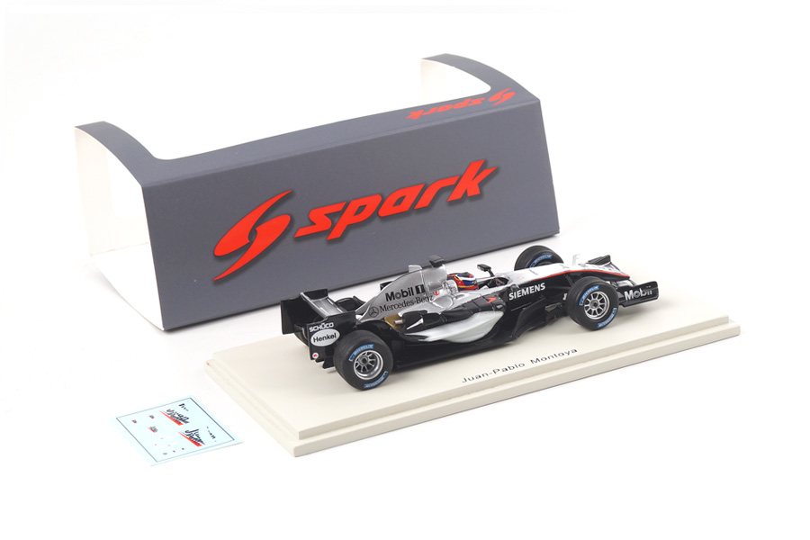 McLaren MP4-20 Winner British GP 2005 Juan-Pablo Montoya Spark 1:43 S4304 McLaren MP4-20 Winner British GP 2005 Juan-Pablo Montoya Spark 1:43 S4304