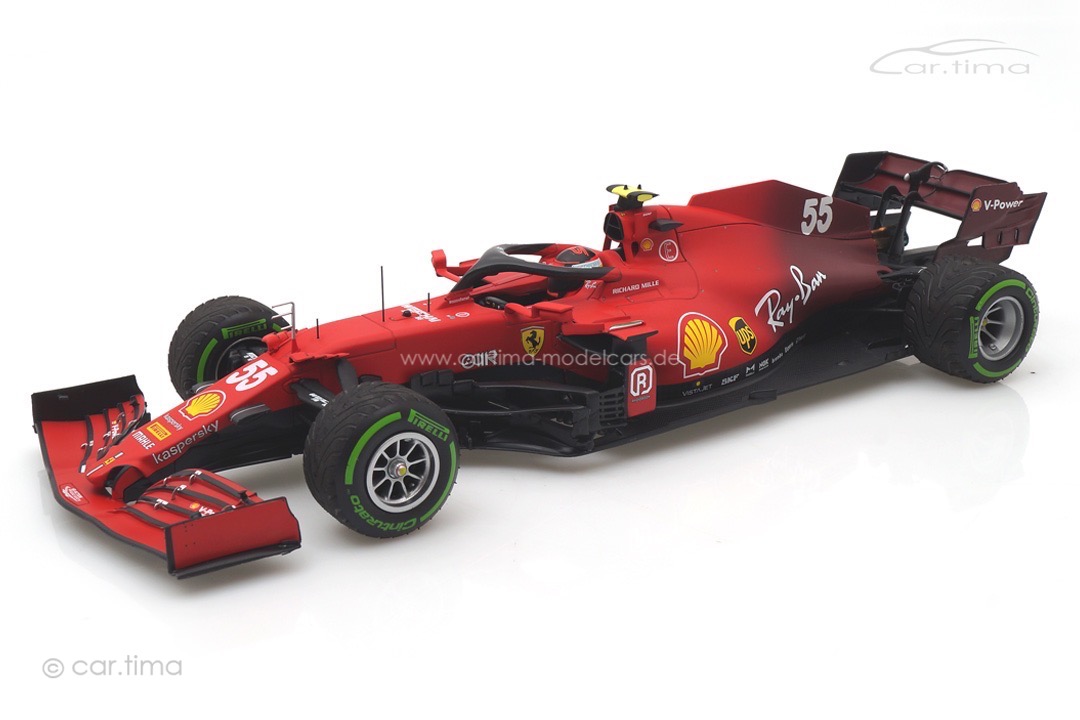 Ferrari SF21 GP Emilia-Romagna 2021 Carlos Sainz BBR 1:18 BBR211855 Ferrari SF21 GP Emilia-Romagna 2021 Carlos Sainz BBR 1:18 BBR211855