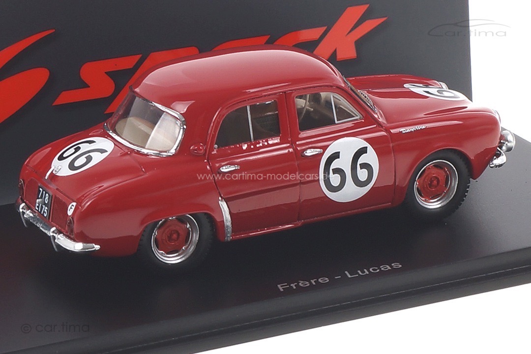 Renault Dauphine 12h Sebring 1957 Frère/Lucas Spark 1:43 S5220 Renault Dauphine 12h Sebring 1957 Frère/Lucas Spark 1:43 S5220