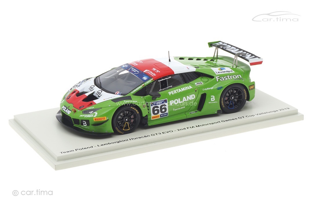 Lamborghini Huracán GT3 evo GT Cup Vallelunga 2019 Lewandowski/Janosz Spark 1:43 S9608