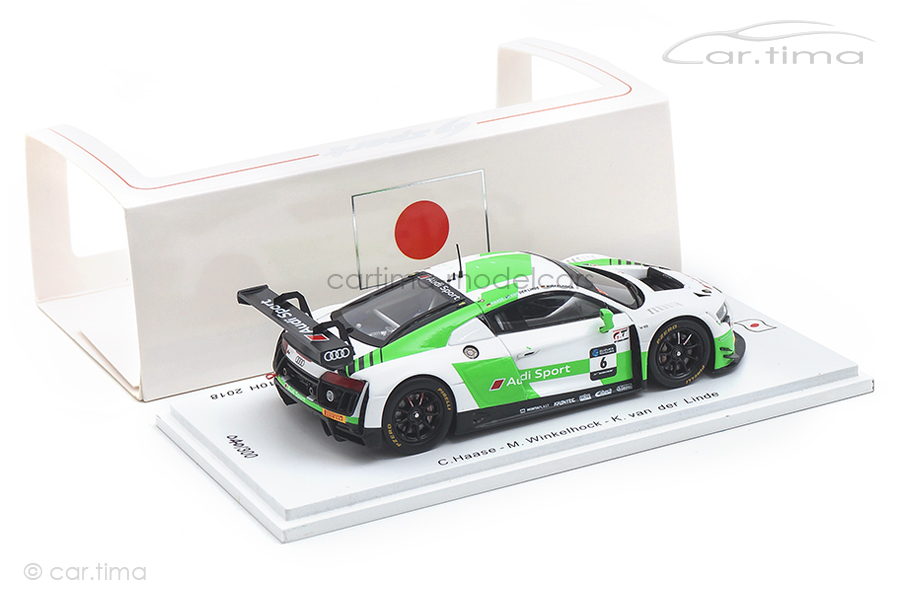 Audi R8 LMS 10h Suzuka 2018 Haase/Winkelhock/van der Linde Spark 1:43 SJ061