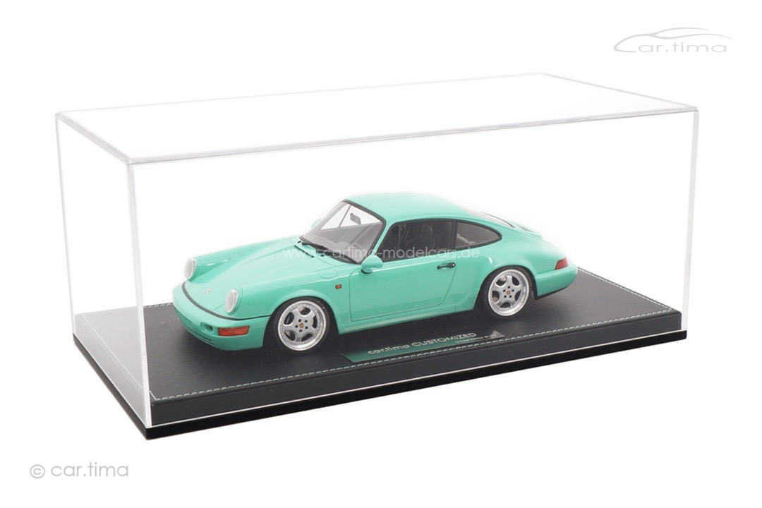 Porsche 911 (964) Carrera RS Mintgrün Speedline Alufelgen car.tima CUSTOMIZED 1:18