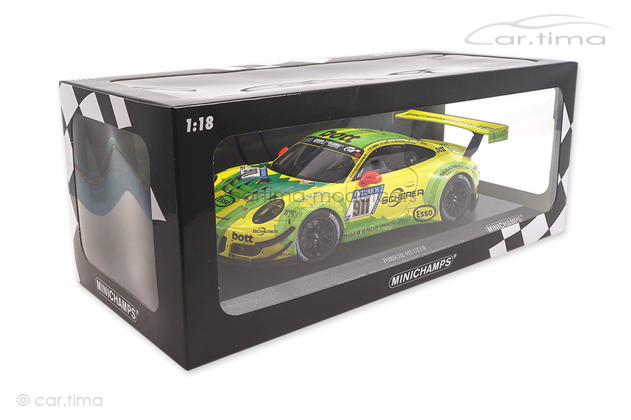 Porsche 911 GT3 R 24h Nürburgring 2017 Manthey Racing Minichamps 1:18 155176911 Porsche 911 GT3 R 24h Nürburgring 2017 Manthey Racing Minichamps 1:18 155176911