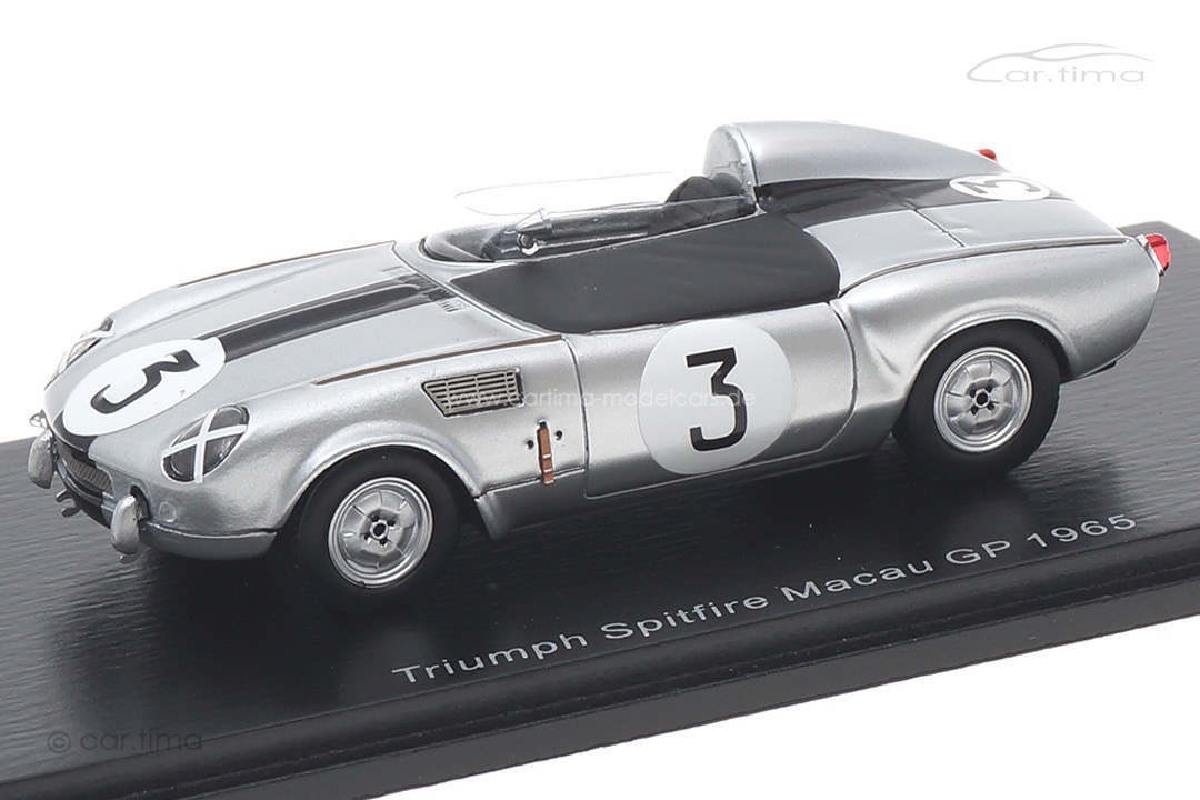 Triumph Spitfire Macau GP 1965 Walter Sulke Spark 1:43 SA234 Triumph Spitfire Macau GP 1965 Walter Sulke Spark 1:43 SA234