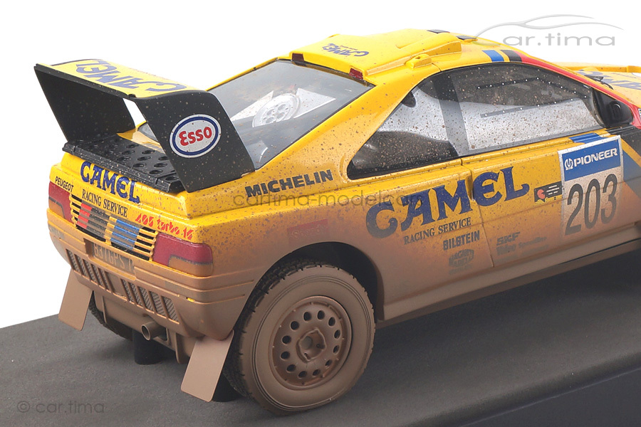Peugeot 405 GT T-16 Winner Paris Dakar 1990 Dirty Version Top Marques 1:18 TMPD-03AD Peugeot 405 GT T-16 Winner Paris Dakar 1990 Dirty Version Top Marques 1:18 TMPD-03AD