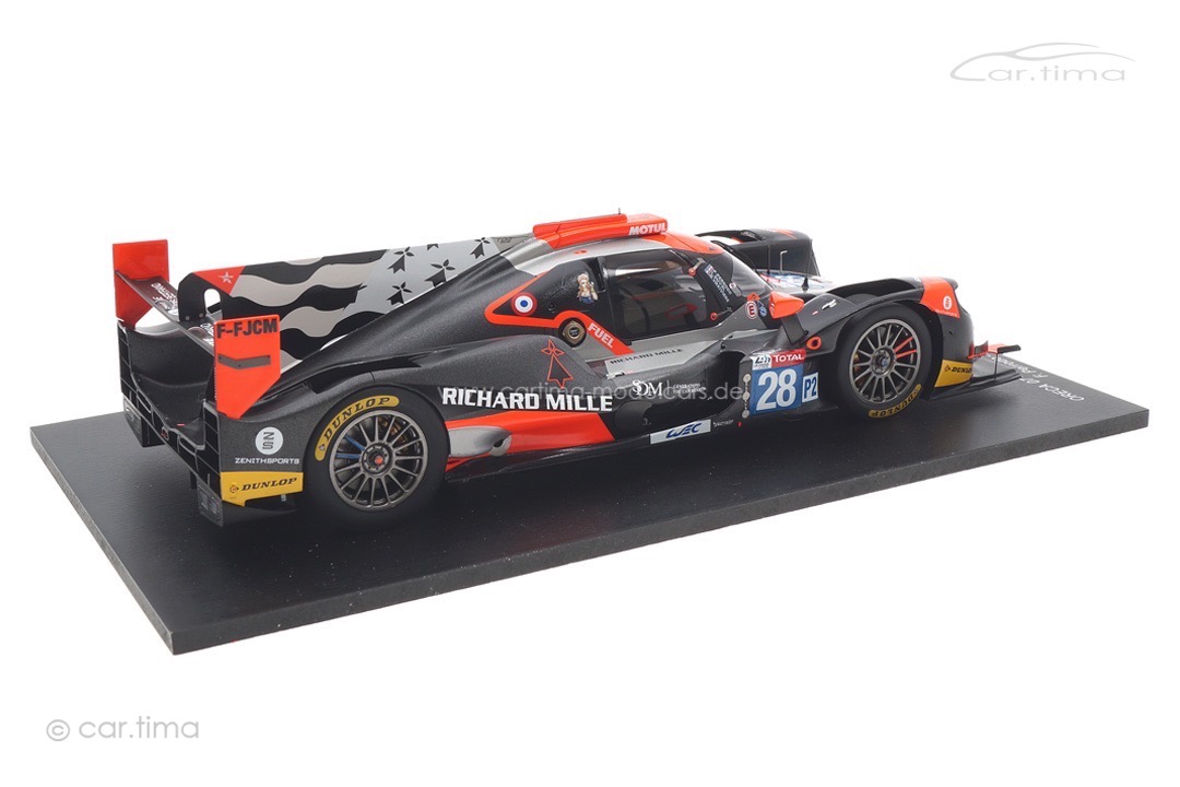Oreca 07-Gibson 24h Le Mans 2018 Duval/Perrodo/Vaxiviére Spark 1:18 18S400 Oreca 07-Gibson 24h Le Mans 2018 Duval/Perrodo/Vaxiviére Spark 1:18 18S400