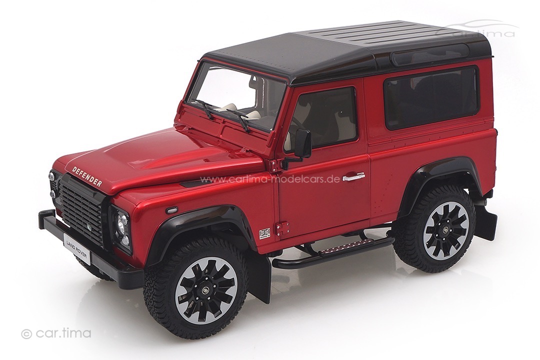 Land Rover Defender 90 Works 2018 rot LCD Models 1:18 LCD18007-RE