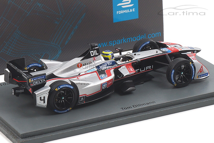 Venturi Formula E Race 1 New York ePrix Season 4 2017-2018 Tom Dillmann Spark 1:43 S5926 Venturi Formula E Race 1 New York ePrix Season 4 2017-2018 Tom Dillmann Spark 1:43 S5926