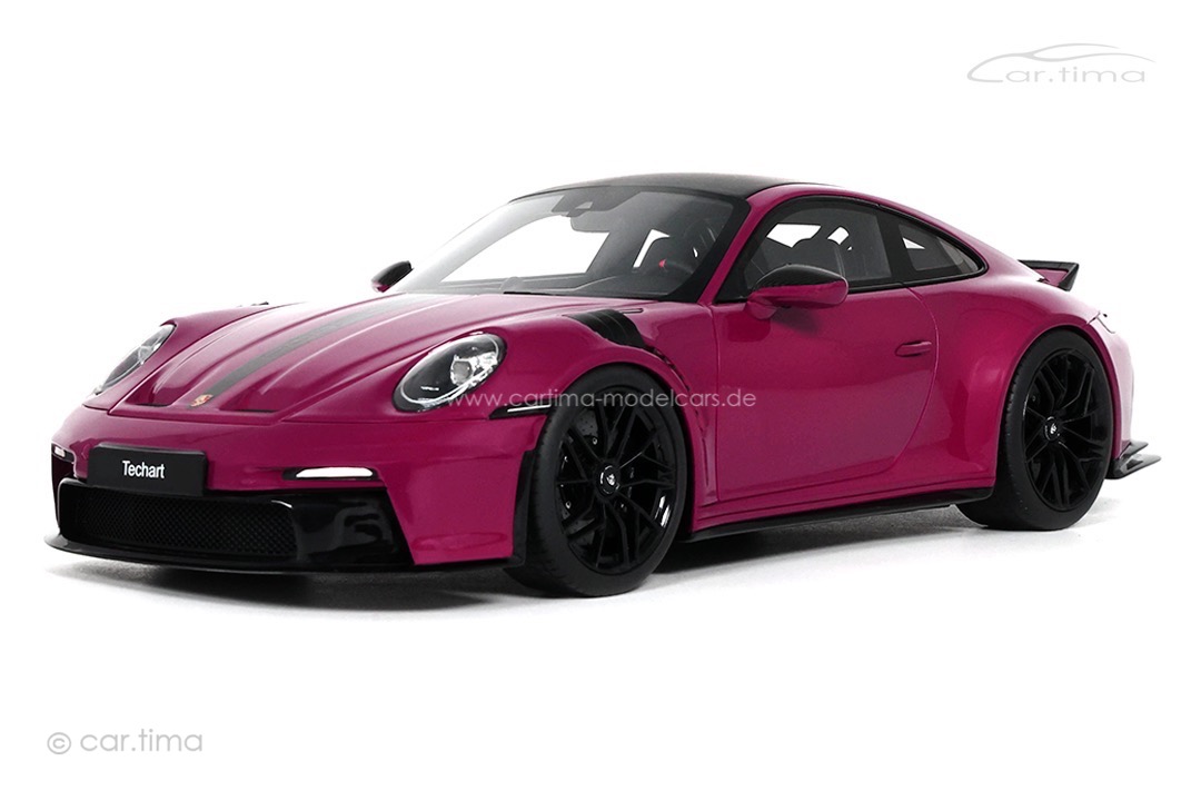 TECHART GT3 Touring auf Basis Porsche 992 GT3 Touring Sternrubin GT Spirit 1:18 GT561