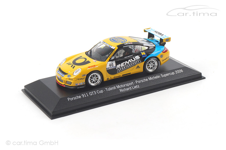 Porsche 911 (997) GT3 Cup Supercup 2006 Richard Lietz Minichamps 1:43 WAP02013017