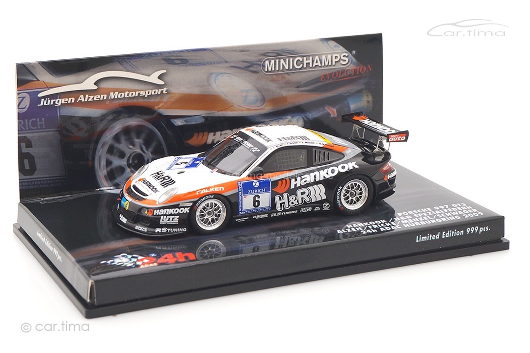Porsche 911 (997) GT3 Cup 24h Nürburgring 2009 Alzen/Fricke/Menzel Minichamps 1:43 437096806