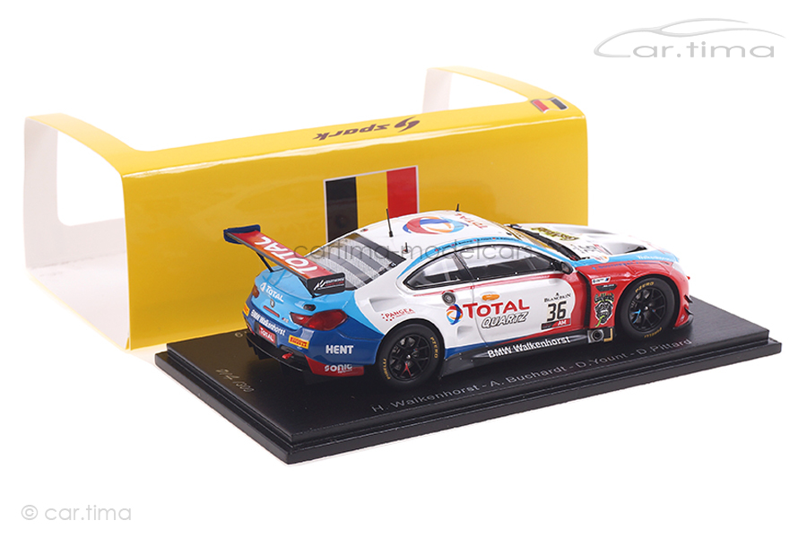 BMW M6 GT3 24h Spa 2019 Buchardt/Pittard/Walkenhorst Spark 1:43 SB280 BMW M6 GT3 24h Spa 2019 Buchardt/Pittard/Walkenhorst Spark 1:43 SB280